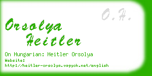 orsolya heitler business card